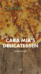 Mobile Screenshot of caramiasdeli.com